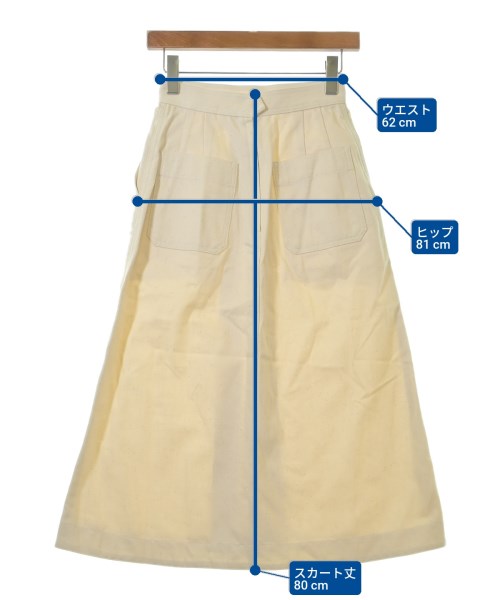 Ron Herman California（ロンハーマンカリフォルニア）ロング・マキシ丈スカート 白 サイズ:XS レディース/2200631168515