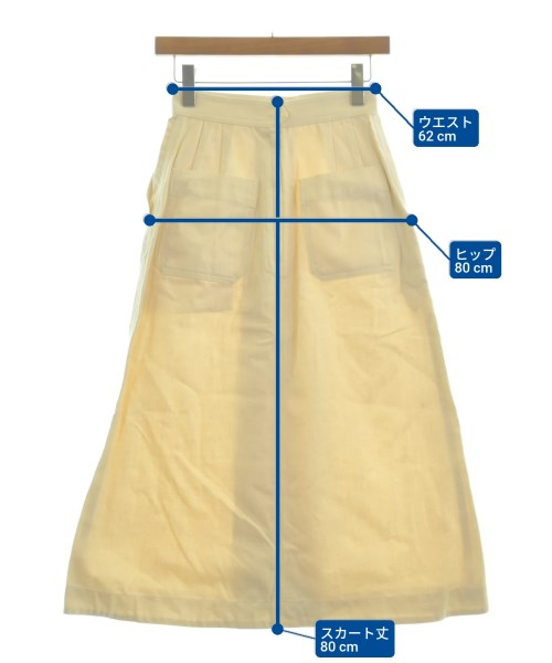 Ron Herman California（ロンハーマンカリフォルニア）ロング・マキシ丈スカート 白 サイズ:XS レディース/2200631172970