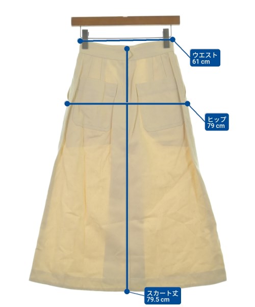 Ron Herman California（ロンハーマンカリフォルニア）ロング・マキシ丈スカート 白 サイズ:XS レディース/2200631173311