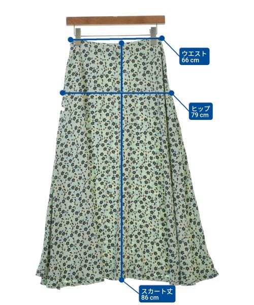 Ron Herman California（ロンハーマンカリフォルニア）ロング・マキシ丈スカート 白 サイズ:S レディース/2200631186618