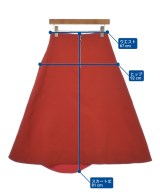 Ron Herman California（ロンハーマンカリフォルニア）ロング・マキシ丈スカート 赤 サイズ:S レディース/2200631186786