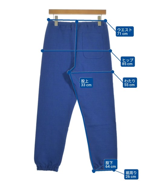 Ron Herman California（ロンハーマンカリフォルニア）スウェットパンツ 青 サイズ:XS レディース/2200631187837