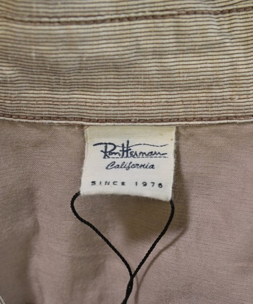 Ron Herman California（ロンハーマンカリフォルニア）カジュアルシャツ 茶 サイズ:XS レディース/2200631189732