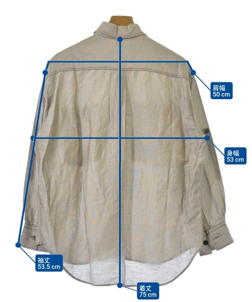 Ron Herman California（ロンハーマンカリフォルニア）カジュアルシャツ 茶 サイズ:XS レディース/2200631189732