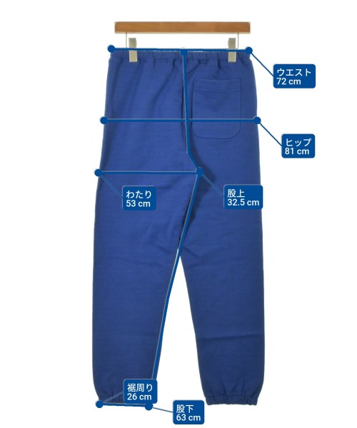 Ron Herman California（ロンハーマンカリフォルニア）スウェットパンツ 青 サイズ:XS レディース/2200631193067