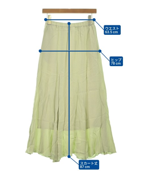 Ron Herman California（ロンハーマンカリフォルニア）ロング・マキシ丈スカート 緑 サイズ:S レディース/2200631193579