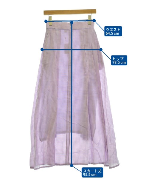 Ron Herman California（ロンハーマンカリフォルニア）ロング・マキシ丈スカート ピンク サイズ:S レディース/2200631195795