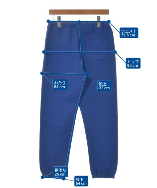 Ron Herman California（ロンハーマンカリフォルニア）スウェットパンツ 青 サイズ:XS レディース/2200631196051