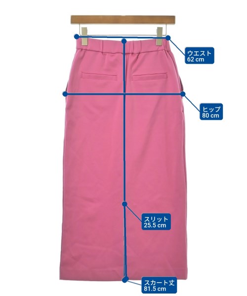 Ron Herman California（ロンハーマンカリフォルニア）ロング・マキシ丈スカート ピンク サイズ:XS レディース/2200631197249