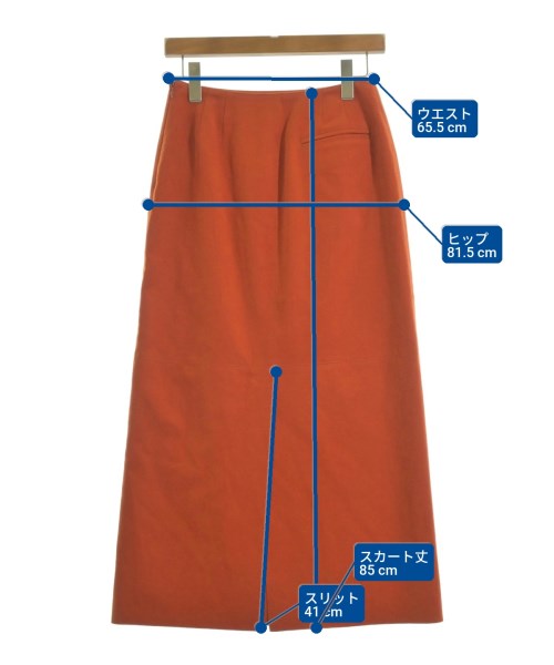 Ron Herman California（ロンハーマンカリフォルニア）ロング・マキシ丈スカート オレンジ サイズ:S レディース/2200631197768