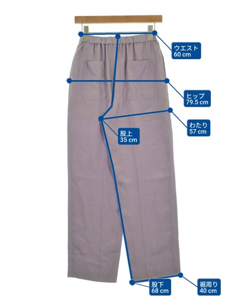 Ron Herman California（ロンハーマンカリフォルニア）スラックス 紫 サイズ:S レディース/2200631197799