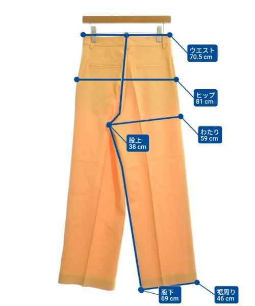 Ron Herman California（ロンハーマンカリフォルニア）スラックス オレンジ サイズ:S レディース/2200631210085