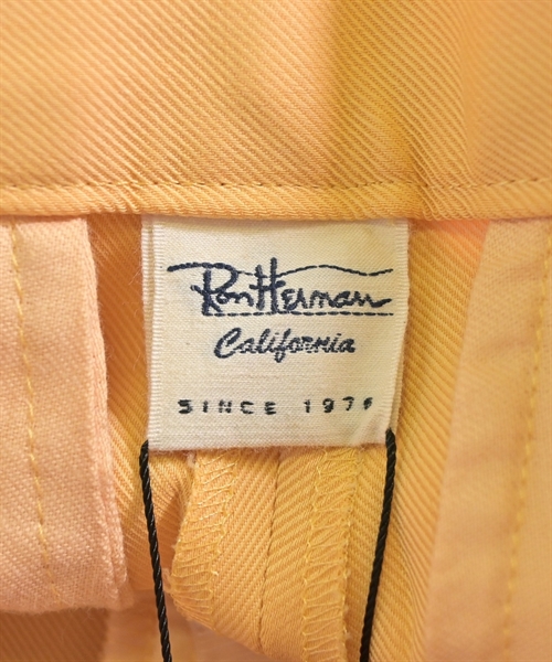Ron Herman California（ロンハーマンカリフォルニア）スラックス 黄 サイズ:XS レディース/2200631210467