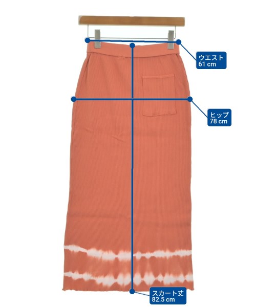 Ron Herman California（ロンハーマンカリフォルニア）ロング・マキシ丈スカート オレンジ サイズ:S レディース/2200631211891