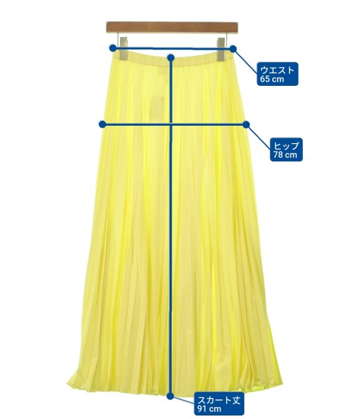 Ron Herman California（ロンハーマンカリフォルニア）ロング・マキシ丈スカート 黄 サイズ:S レディース/2200631215264