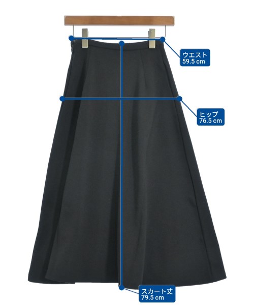 Ron Herman California（ロンハーマンカリフォルニア）ロング・マキシ丈スカート 黒 サイズ:XS レディース/2200631215325