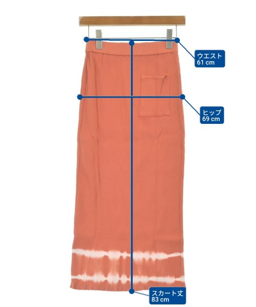 Ron Herman California（ロンハーマンカリフォルニア）ロング・マキシ丈スカート オレンジ サイズ:XS レディース/2200631216247