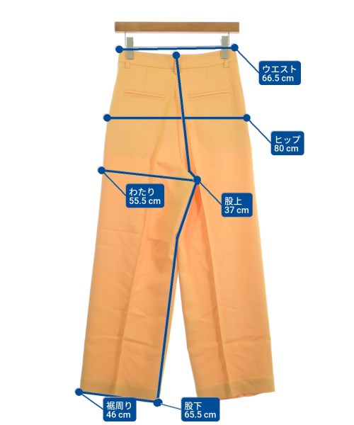 Ron Herman California（ロンハーマンカリフォルニア）スラックス オレンジ サイズ:XS レディース/2200631216858