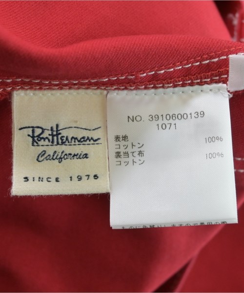 Ron Herman California（ロンハーマンカリフォルニア）その他 赤 サイズ:XS レディース/2200631218746