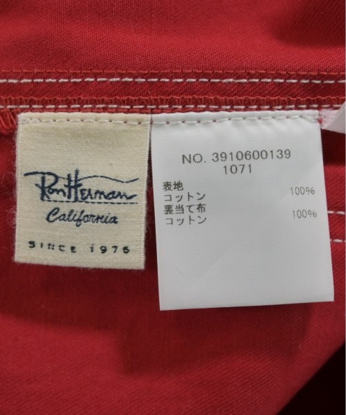 Ron Herman California（ロンハーマンカリフォルニア）その他 赤 サイズ:XS レディース/2200631218920