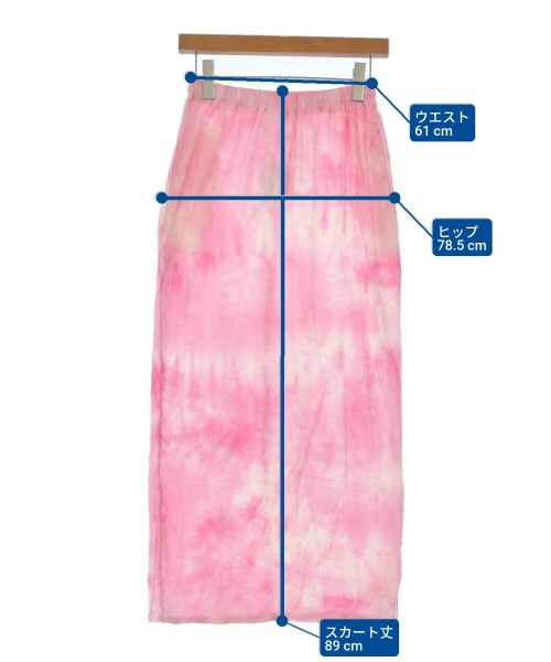 Ron Herman California（ロンハーマンカリフォルニア）ロング・マキシ丈スカート ピンク サイズ:S レディース/2200631226352