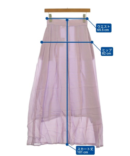 Ron Herman California（ロンハーマンカリフォルニア）ロング・マキシ丈スカート 紫 サイズ:XS レディース/2200631226376