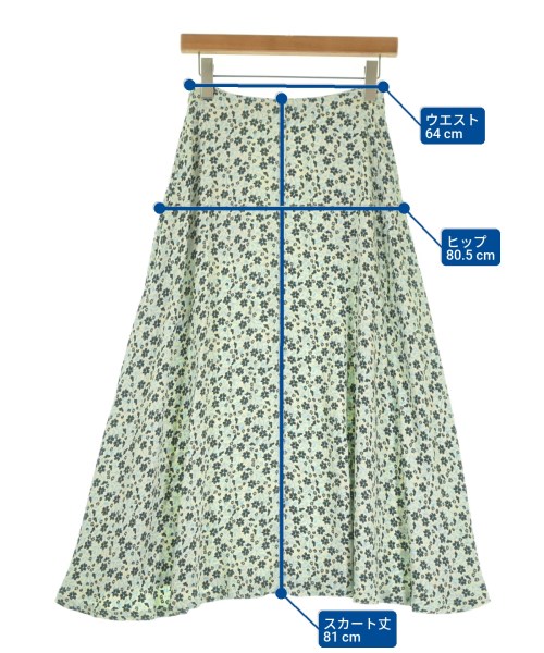 Ron Herman California（ロンハーマンカリフォルニア）ロング・マキシ丈スカート 白 サイズ:XS レディース/2200631228400