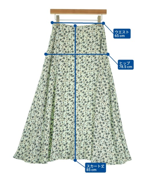 Ron Herman California（ロンハーマンカリフォルニア）ロング・マキシ丈スカート 白 サイズ:S レディース/2200631228417