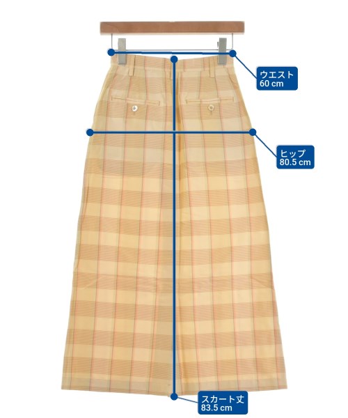 Ron Herman California（ロンハーマンカリフォルニア）ロング・マキシ丈スカート オレンジ サイズ:XS レディース/2200631231257