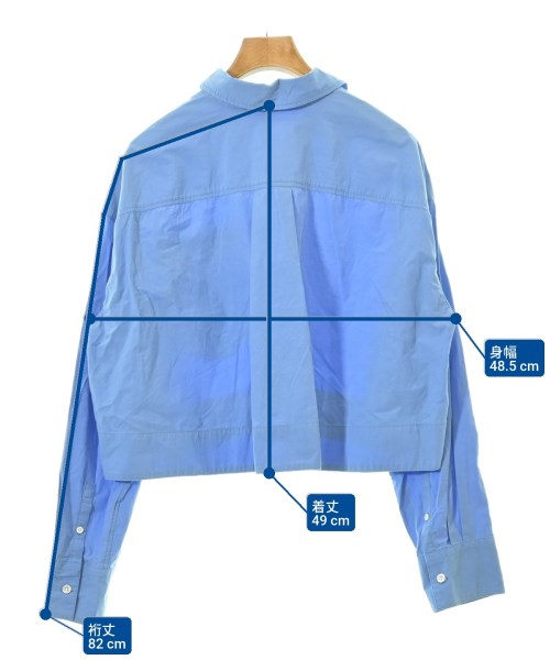 Ron Herman California（ロンハーマンカリフォルニア）カジュアルシャツ 青 サイズ:S レディース/2200631393030