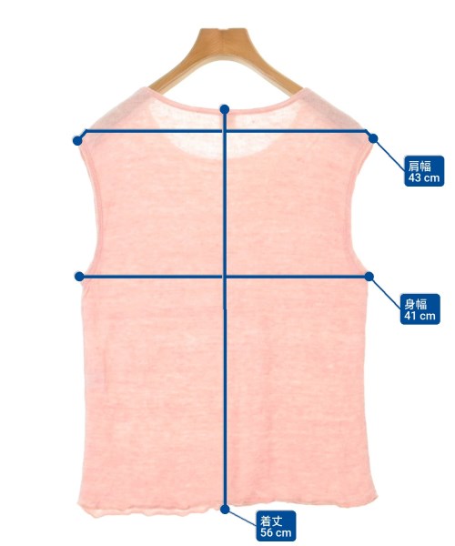 Ron Herman California（ロンハーマンカリフォルニア）ベスト ピンク サイズ:S レディース/2200632102013