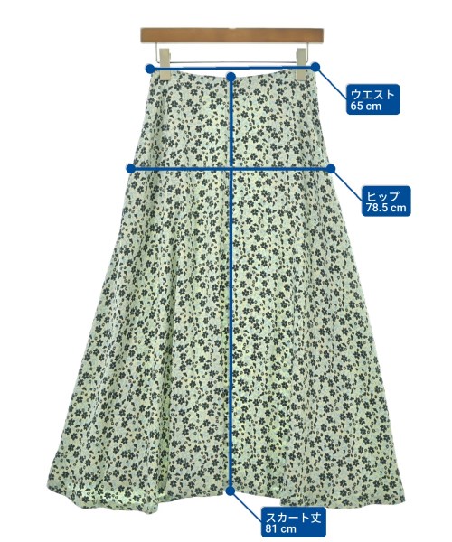 Ron Herman California（ロンハーマンカリフォルニア）ロング・マキシ丈スカート 白 サイズ:XS レディース/2200632392032