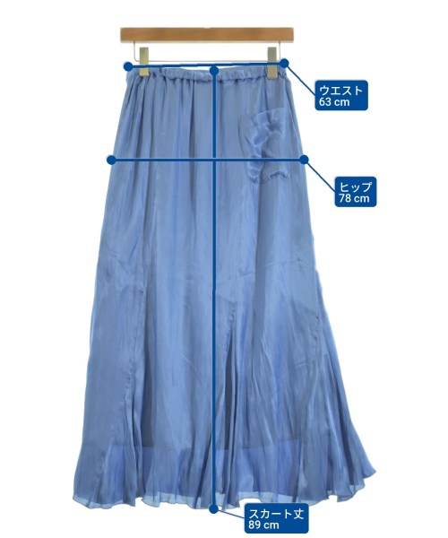 Ron Herman California（ロンハーマンカリフォルニア）ロング・マキシ丈スカート 青 サイズ:S レディース/2200619017088