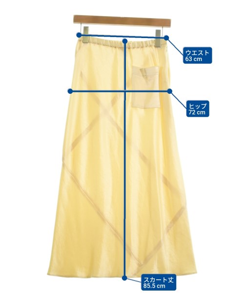 Ron Herman California（ロンハーマンカリフォルニア）ロング・マキシ丈スカート 黄 サイズ:S レディース/2200619017095