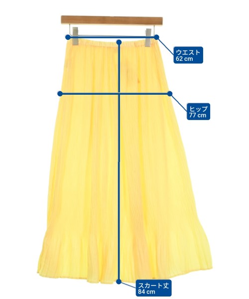 Ron Herman California（ロンハーマンカリフォルニア）ロング・マキシ丈スカート 黄 サイズ:XS レディース/2200674427150