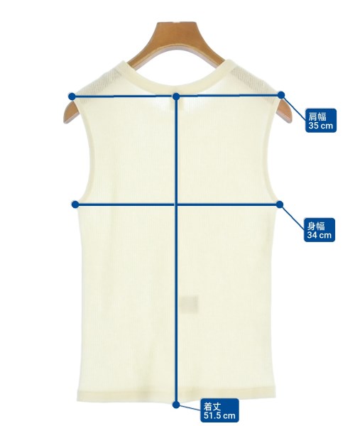 Ron Herman California（ロンハーマンカリフォルニア）ベスト/ノースリーブ 白 サイズ:XS レディース/2200675462099