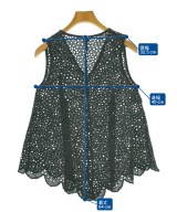 Ron Herman California（ロンハーマンカリフォルニア）ベスト 黒 サイズ:XS レディース/2200676408065