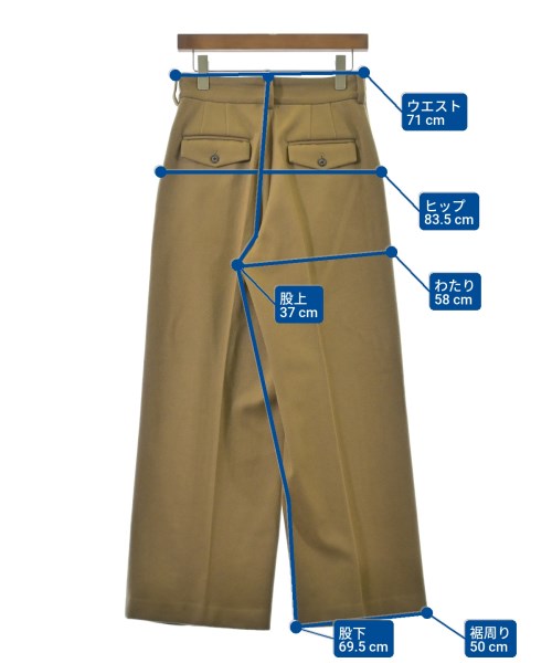 Ron Herman California（ロンハーマンカリフォルニア）スラックス ベージュ サイズ:S レディース/2200674469013