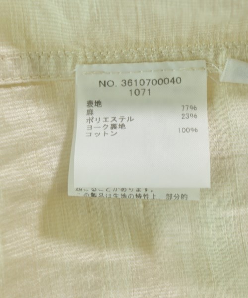 Ron Herman California（ロンハーマンカリフォルニア）カジュアルシャツ 黄 サイズ:F レディース/2200674457034
