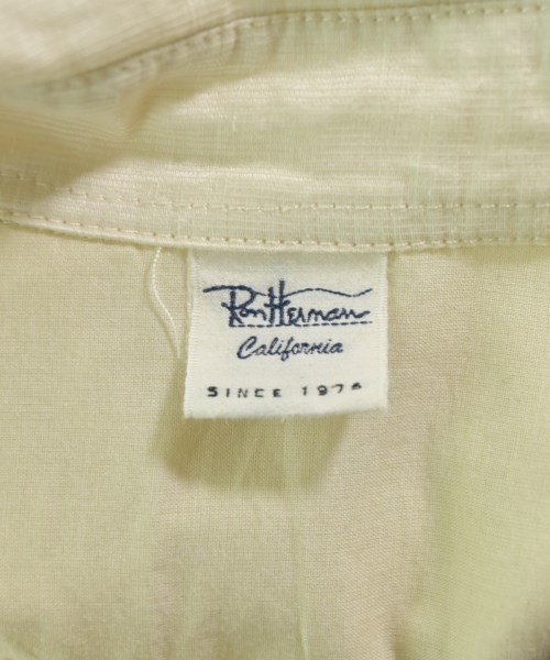 Ron Herman California（ロンハーマンカリフォルニア）カジュアルシャツ 黄 サイズ:F レディース/2200674457034