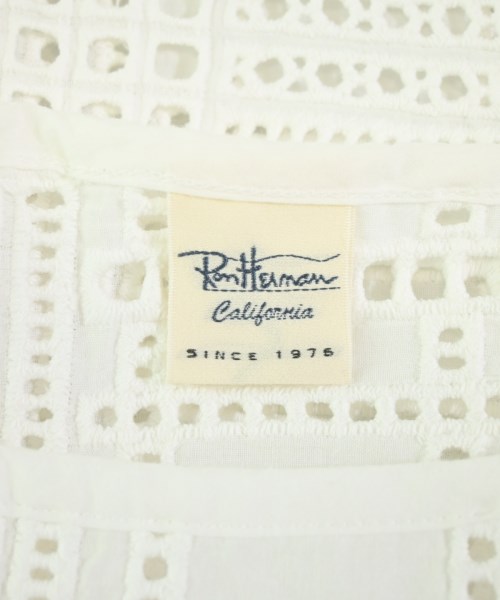 Ron Herman California（ロンハーマンカリフォルニア）ブラウス 白 サイズ:XS レディース/2200676514087