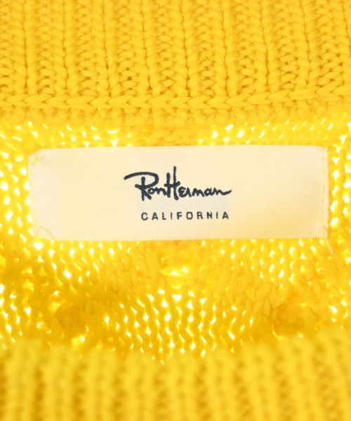 Ron Herman California（ロンハーマンカリフォルニア）ニット・セーター 黄 サイズ:S レディース/2200691096070