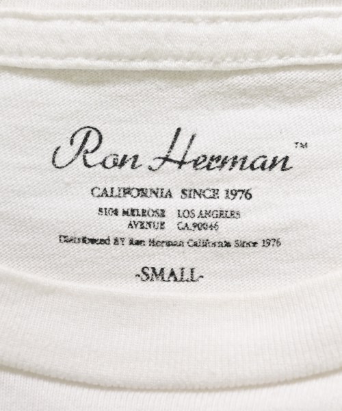 Ron Herman California（ロンハーマンカリフォルニア）Tシャツ・カットソー 白 サイズ:S レディース/2200694961030