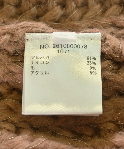 Ron Herman California（ロンハーマンカリフォルニア）ニット・セーター 茶 サイズ:S レディース/2200693731191