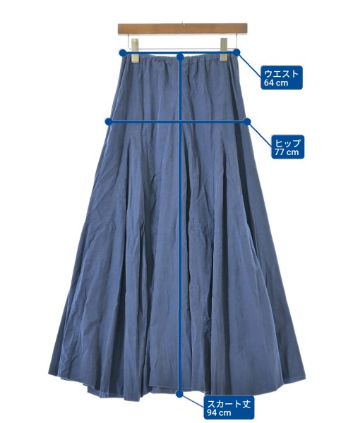 CP SHADES（シーピーシェイズ）ロング・マキシ丈スカート 紺 サイズ:-(M位) レディース/2200660903132