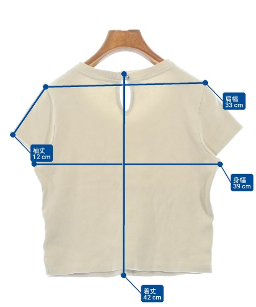 Ron Herman California（ロンハーマンカリフォルニア）Tシャツ・カットソー ベージュ サイズ:S レディース/2200712349048