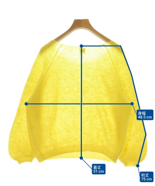 Ron Herman California（ロンハーマンカリフォルニア）ニット・セーター 黄 サイズ:XS レディース/2200645079012
