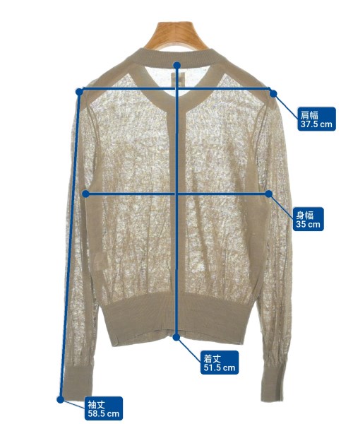 Ron Herman California（ロンハーマンカリフォルニア）カーディガン 茶 サイズ:XS レディース/2200645071207