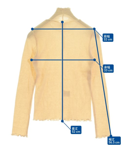 Ron Herman California（ロンハーマンカリフォルニア）Tシャツ・カットソー ベージュ サイズ:XS レディース/2200639365138