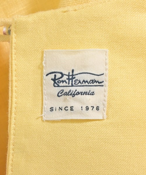 Ron Herman California（ロンハーマンカリフォルニア）ワンピース 黄 サイズ:XS レディース/2200631873051